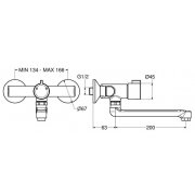 Bateria czasowa z termostatem 8135MIXT